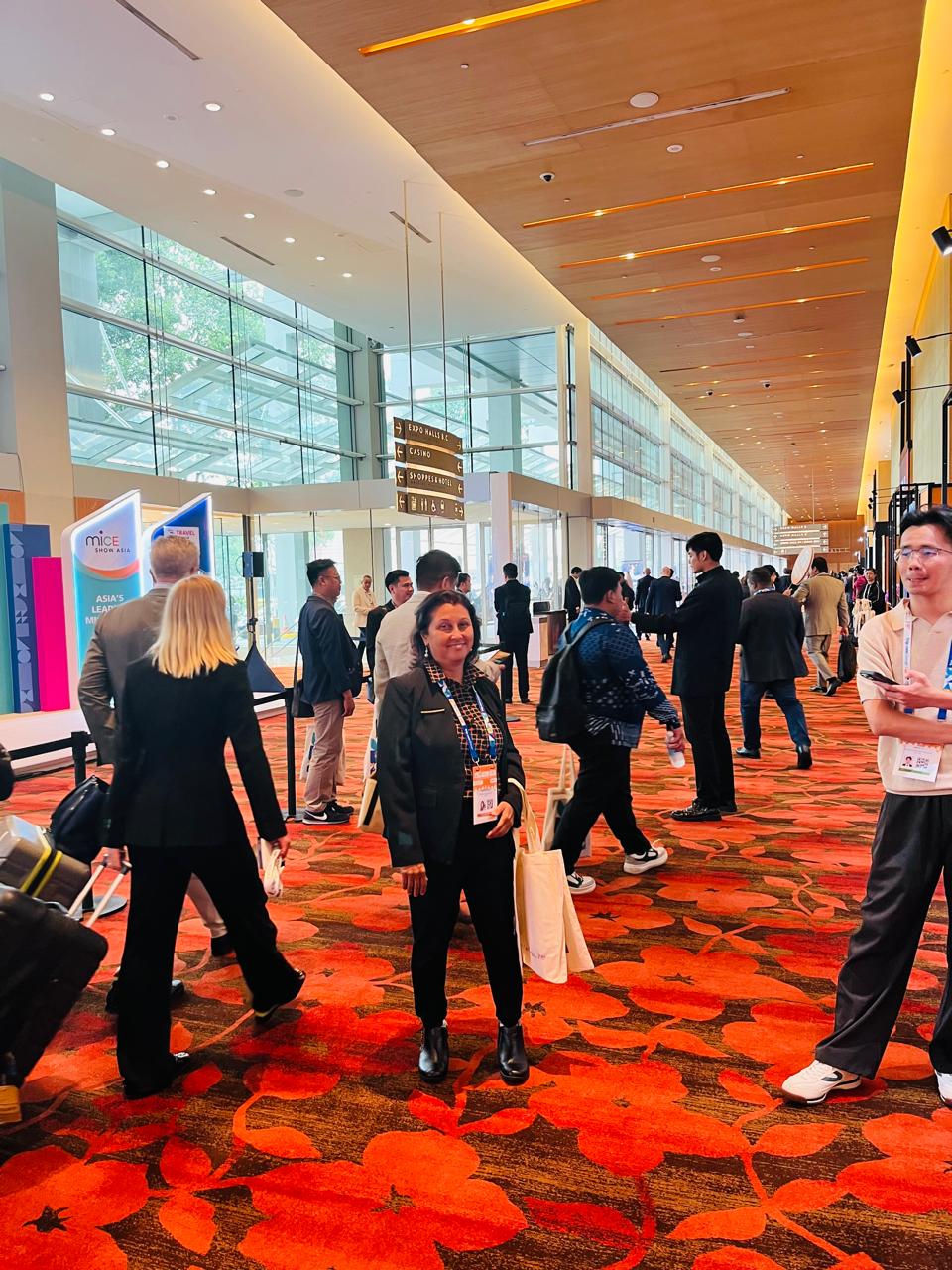 Marina Bay Sands Expo & Convention Centre Delegation Arrival
