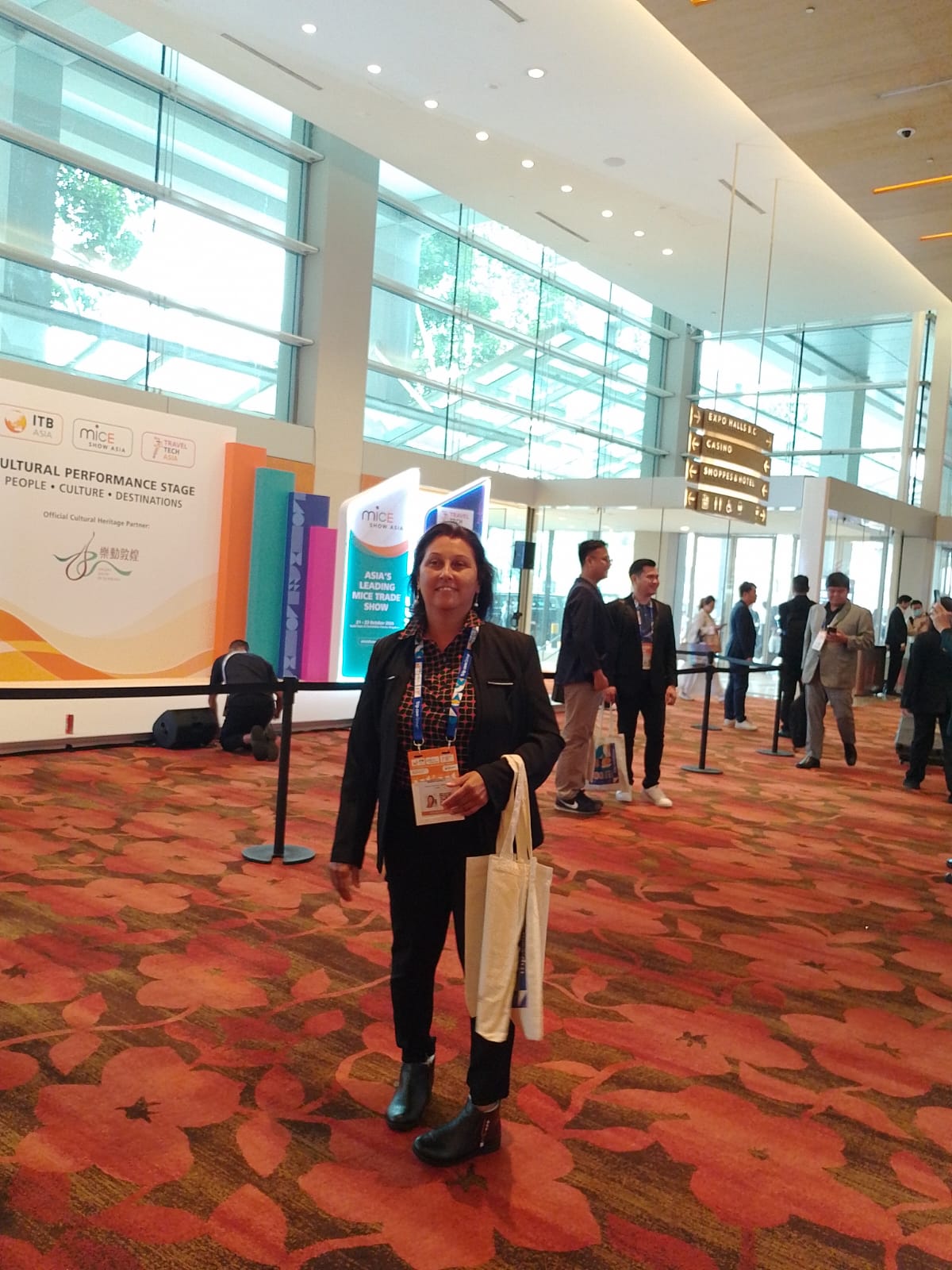 ITB Asia, MICE Show Asia & Travel Tech Asia Main Stage — Marina Bay Sands