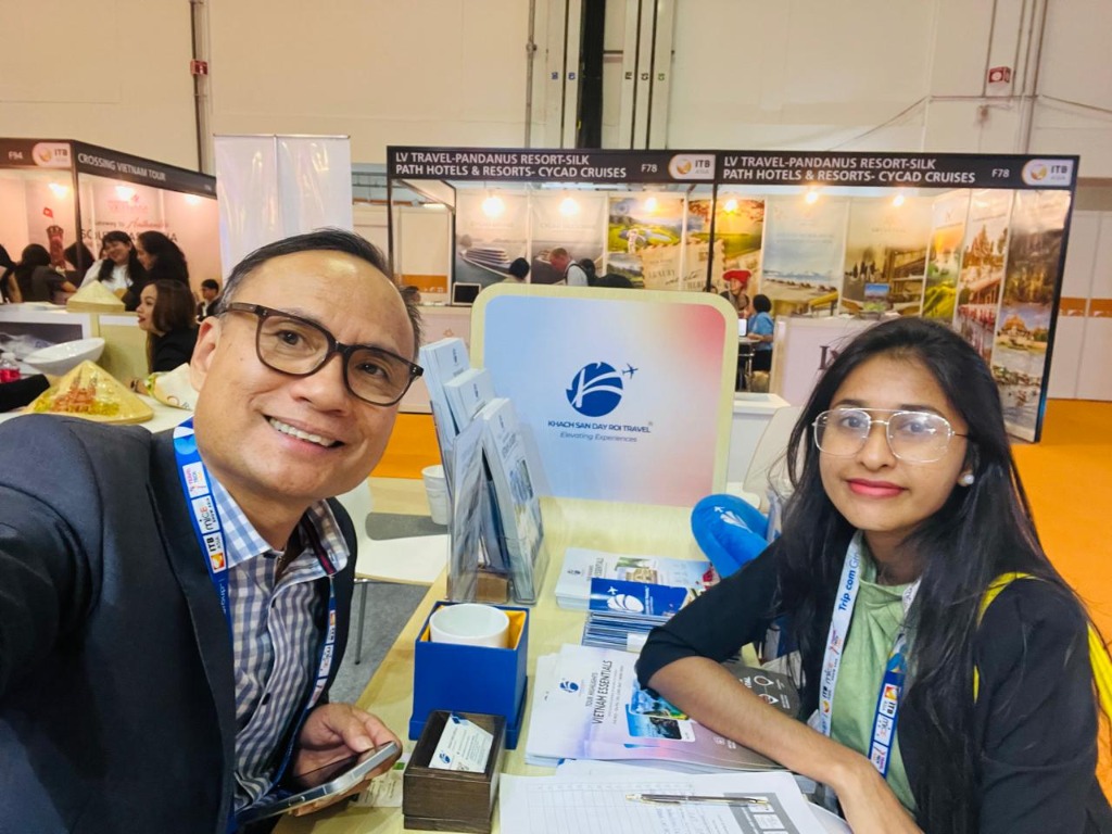 Serene Vacations Sri Lankan Executive Assistant in B2B Trade Session with Vietnam Partners (Khach San Day Roi Travel & Silk Path)
